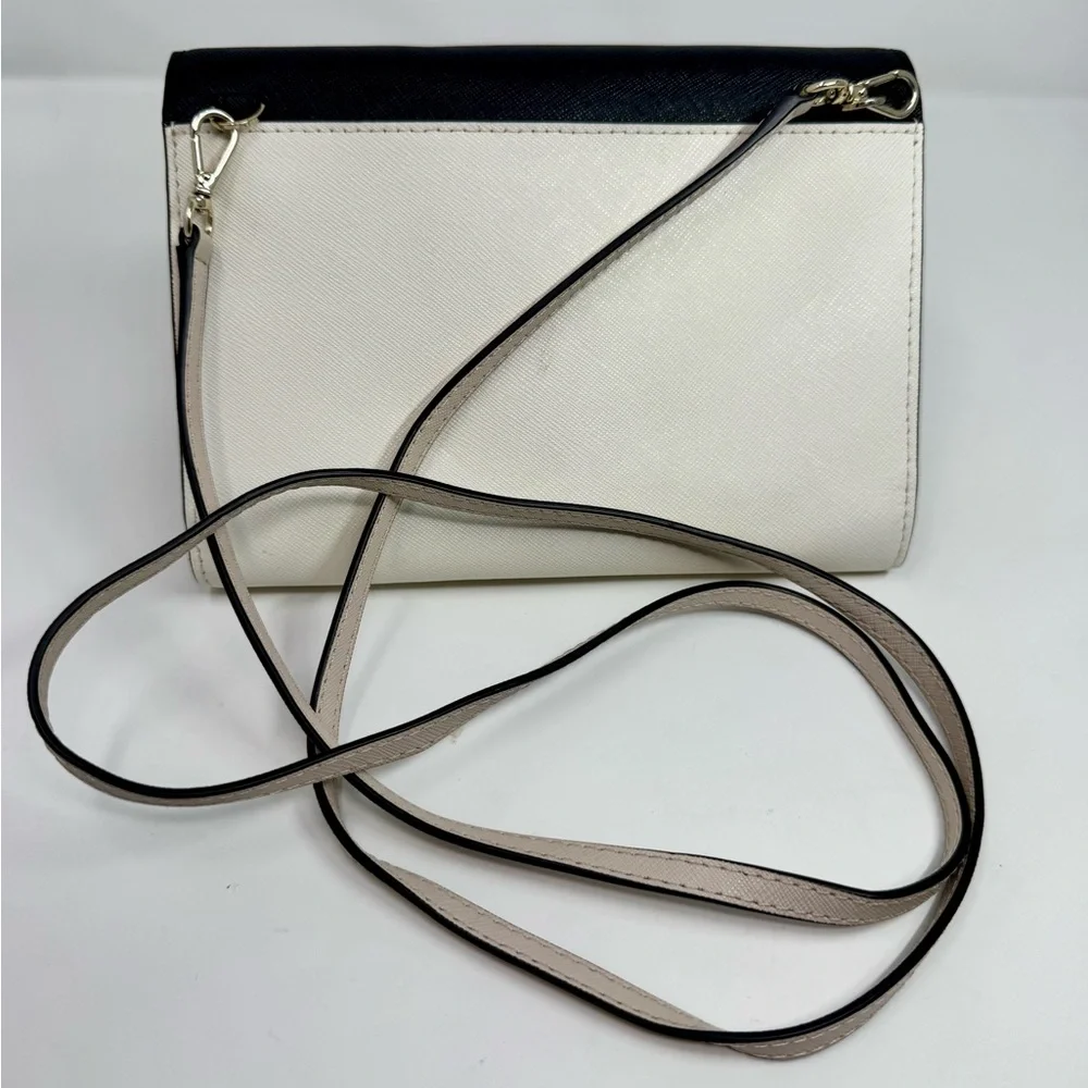 Kate Spade Black and Cream Crossbody Bag - Picture 3 of 7